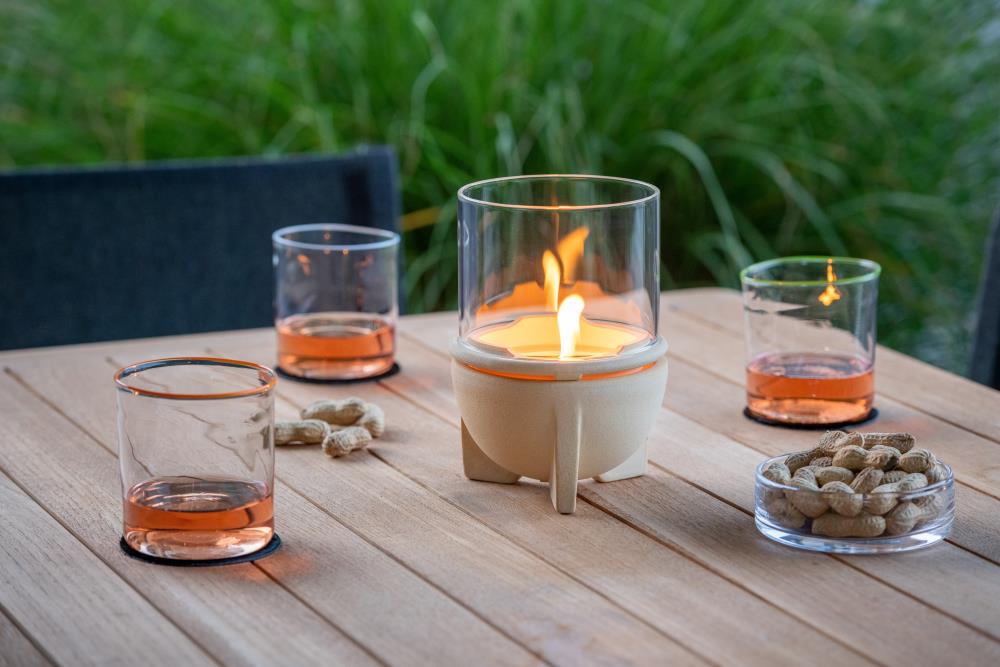 Schmelzfeuer® Indoor CeraNatur® mit Windglas