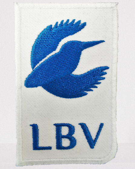 LBV-Aufnäher mit Bügelfolie