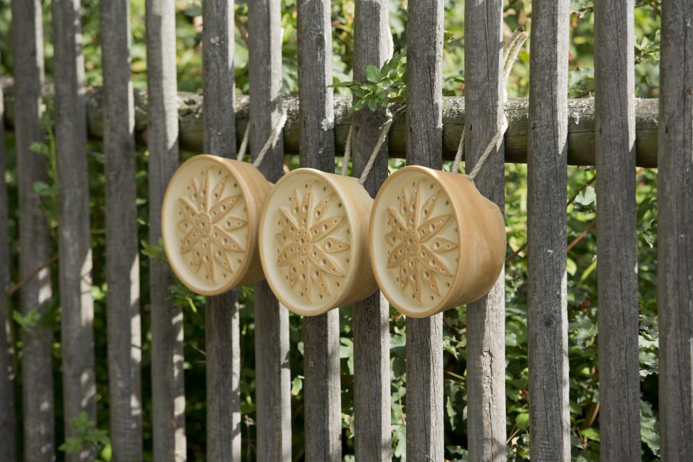 Wildbienenhaus Blume 3er Set