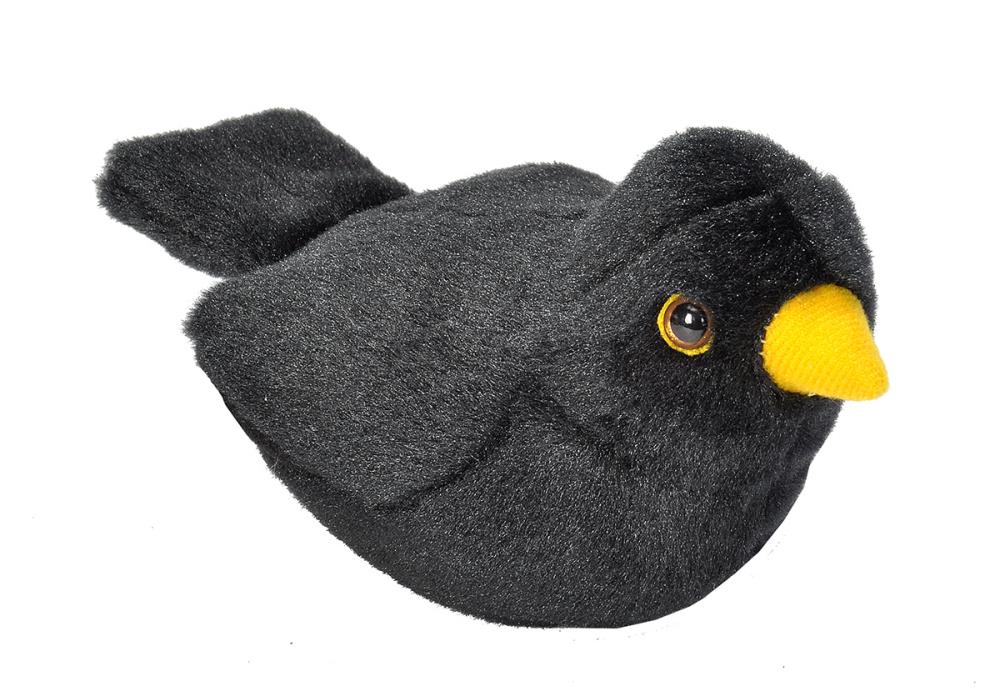 Plüsch Amsel