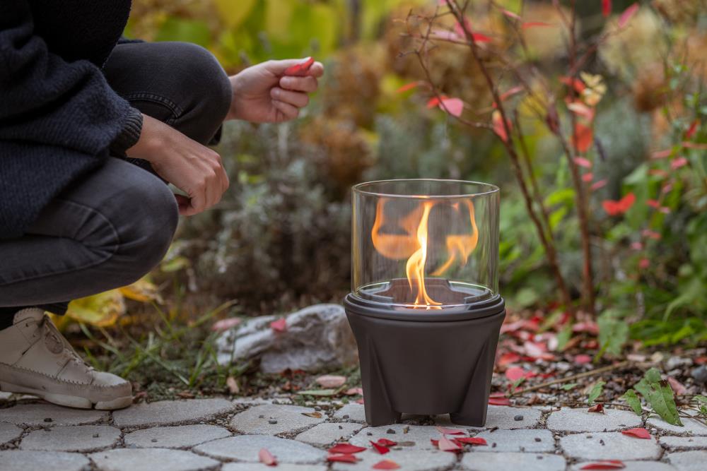 Schmelzfeuer® Outdoor CeraLava® mit Lichtglas