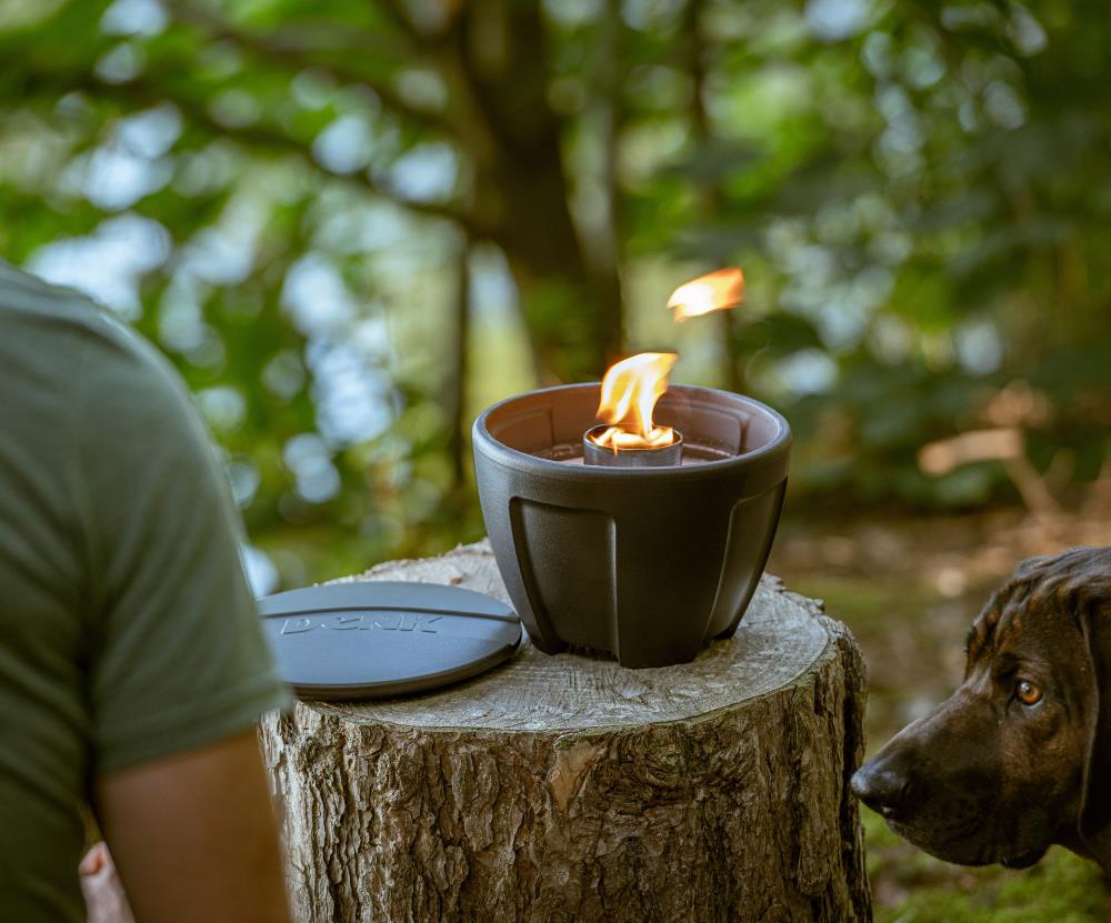 Schmelzfeuer® Camping CeraLava® mit Deckel