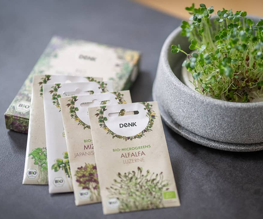 Bio Samen-Set für Mikrogarten