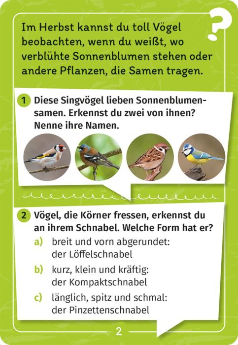 Mein Vogel-Forscherquiz