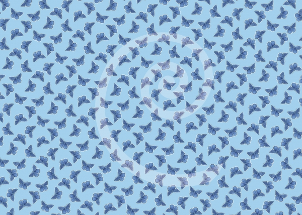Tischset Schmetterlinge