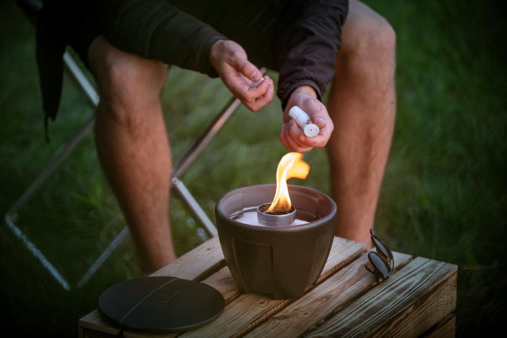 Schmelzfeuer® Camping CeraLava® mit Deckel