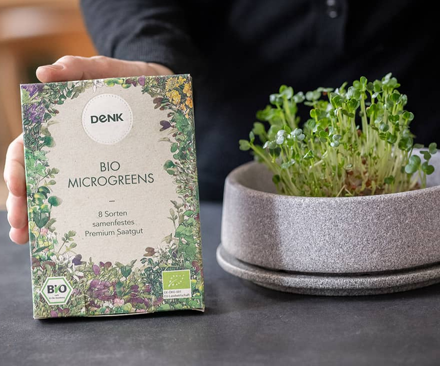 Bio Samen-Set für Mikrogarten